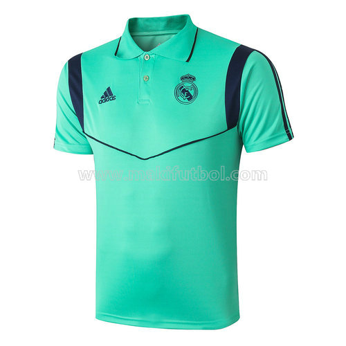 camiseta real madrid polo 2019-2020 verde